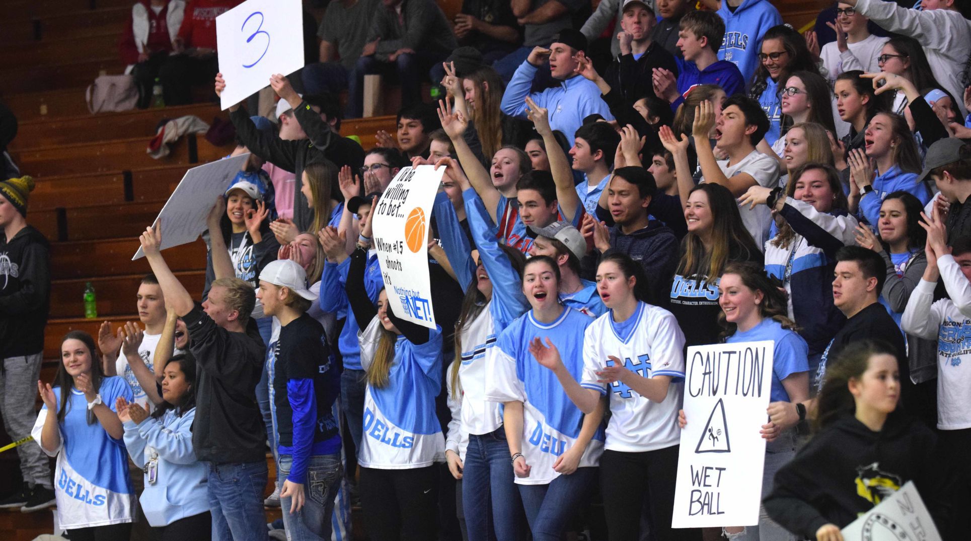 Wisconsin Dells student section